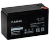 АКБ RAPAN SB 1207 свинцово-кислотная тип AGM 12V 7Ач Iзар.2,1А, ножевые клеммы 9163