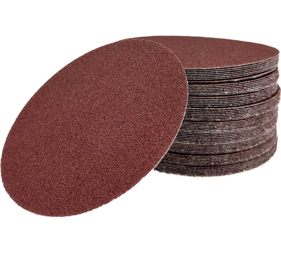 Абразивный круг на липучке SKOLE 125 мм, Р600 (уп/100шт) DAL-125600 1