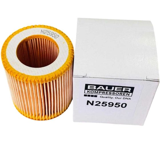 Фильтр воздушный всасывающий BAUER KOMPRESSOREN GmbH № 25950 1