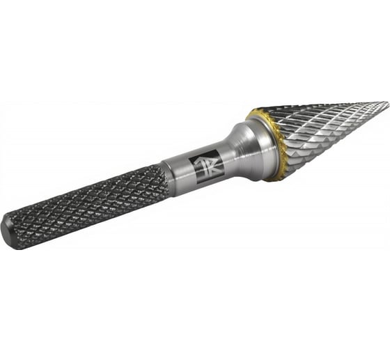 Бор-фреза твердосплавная коническая Thorvik TRRBM06180663-2 тип M, 6 мм, двойная насечка, в боксе 057037
