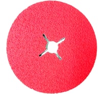 Фибровый круг Toyev FBZ 180x22 мм керамика Р80 5шт уп 101141