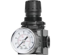 Регулятор давления воздуха SAMOA 0 - 12 бар, 1/4 BSP (FF), с манометром 240200