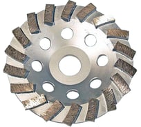 Круг алмазный чашечный CNIC для прямых и углошлифовальных машин сегментый Турбо 125x22мм TC1271 28083