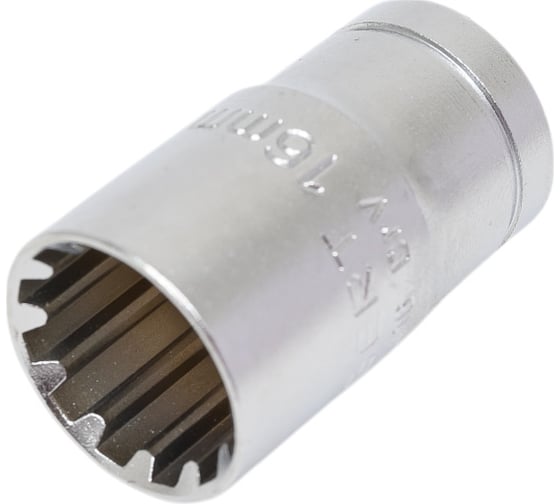 Головка торцевая Spline (16 мм; 1/2DR; CrV50BV30; DIN 3124) HOEGERT TECHNIK HT1A416