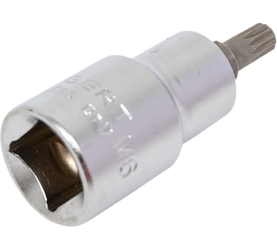 Головка торцевая бита spline (M6; 55 мм; 1/2DR) HOEGERT TECHNIK HT1S786