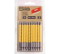 Биты Sila Pro, ph2х90мм, S2, намагнич, блистер 10 шт 123113