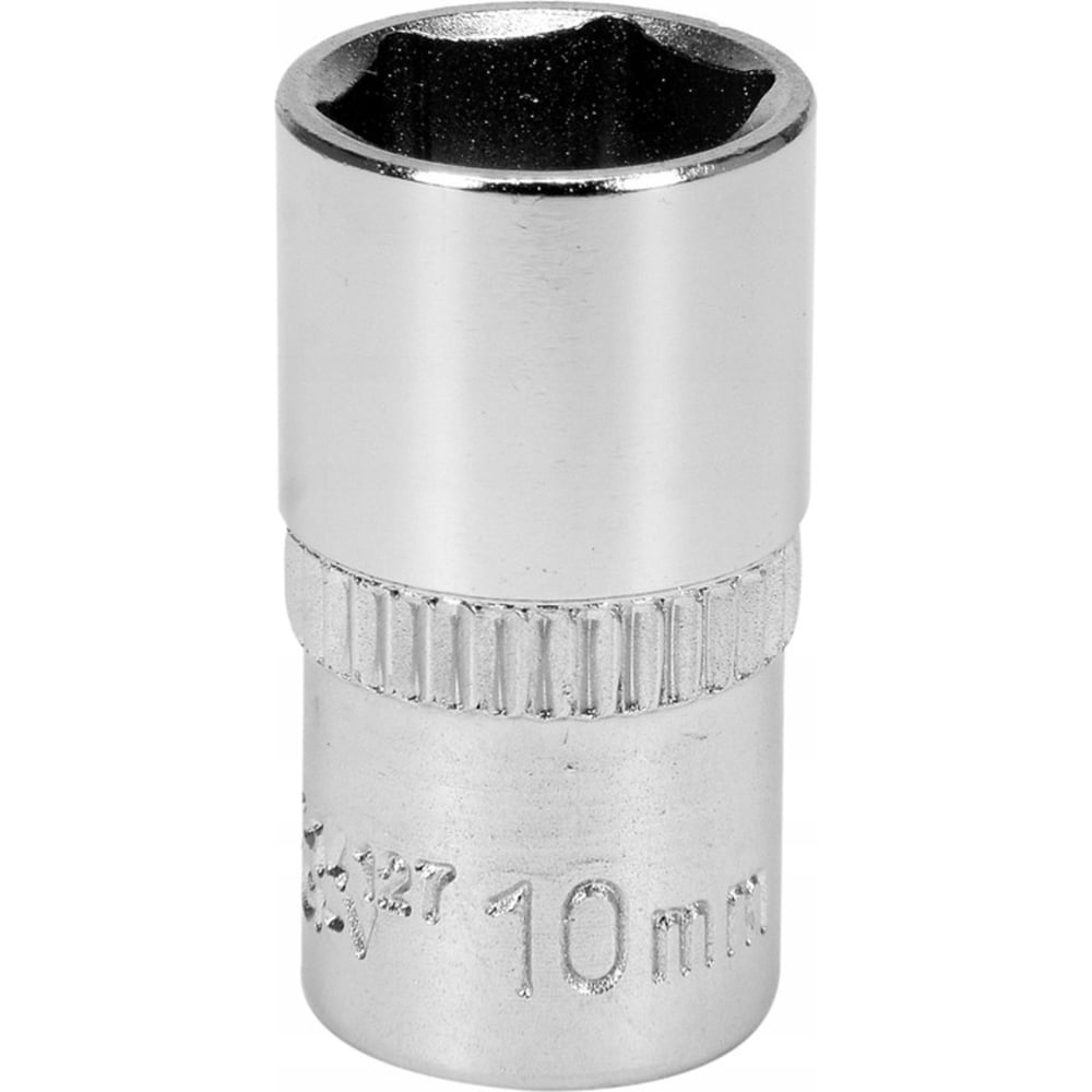 Головка торцовая короткая 6 гранная (10 мм; CrV; 1/4DR) YATO YT-14127 ...