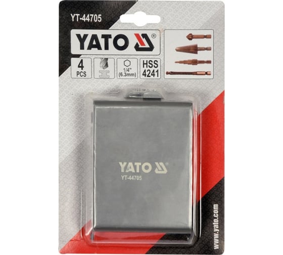 Набор сверл универсальных с хвостовиком HEX YATO YT-44705