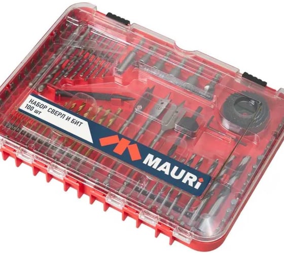 Набор сверл и бит Mauricorp Mauri 100шт NMB-100