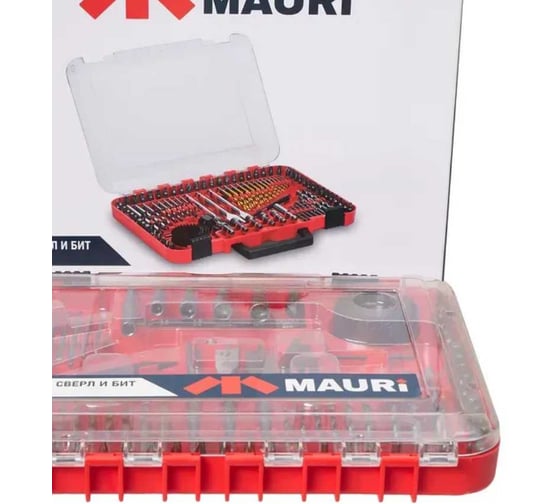 Набор сверл и бит Mauricorp Mauri 100шт NMB-100