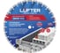 Диск алмазный Сегмент по тротуарной плитке LUFTER BASIC H12 450х25.4x3.6 мм х 12мм 002-450 1
