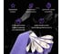 Абразивные полоски 70*420 мм CERAMAX PURPLE PAPER, multiholes, P240, 50 шт. 1CRX1085 4