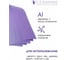 Абразивные полоски 70*420 мм CERAMAX PURPLE PAPER без отверстий, P220, 50 шт. 1CRX1406 3