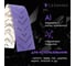 Полоски шлифовальные абразивные CERAMAX PURPLE FILM 70*420 мм multiholes P240, 50 шт. 1CRX1394 3