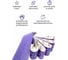 Абразивные полоски 70*420 мм CERAMAX PURPLE PAPER multiholes (мультиотверсные) P400, 50 шт. 1CRX1421 4