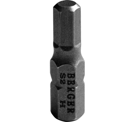 Биты магнитные Hex5, 25 мм, 2 шт, S2 Berger BG BG2378