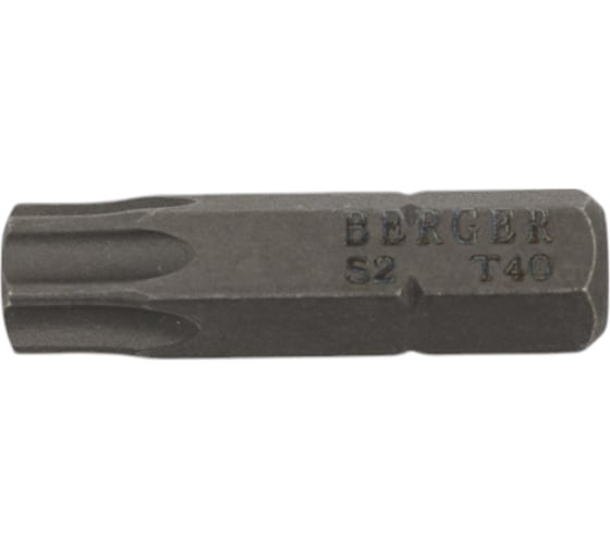 Биты магнитные Torx40H, 25 мм, 2 шт, S2 Berger BG BG2395