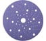 Диск шлифовальный на пленочной основе SANDWOX 328 PLUS Purple Ceramic Multi holes (150мм, Р240, 50шт) 328P.150.240.LC 1