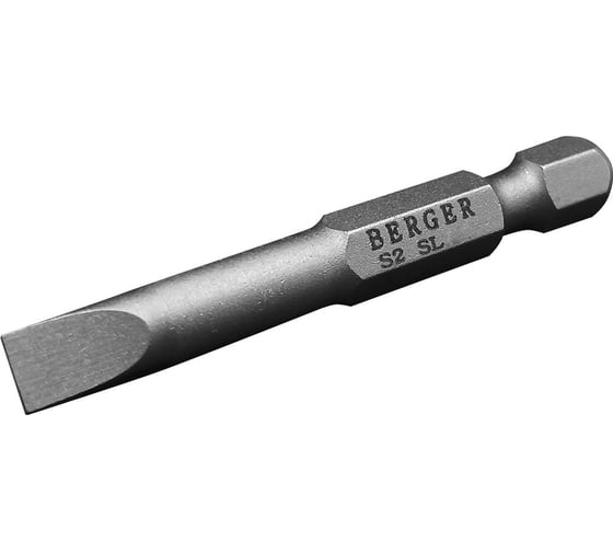 Биты магнитные SL0.5х3, 50 мм, 2 шт, S2 Berger BG BG2408