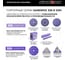 Диск шлифовальный на пленочной основе SANDWOX 328 PLUS Purple Ceramic Multi holes 150мм, Р150, 50шт 328P.150.150.LC 6