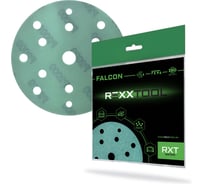 Шлифовальный круг абразивный на липучке REXXTOOL FALCON 150мм, 15 отв., 10 штук, P2000 RXT-FALCON-150-15-2000