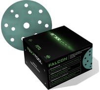 Шлифовальный круг абразивный на липучке REXXTOOL FALCON 150мм, 15 отв., 50 штук, P1000 RXT-FALCON-50-150-15-1000