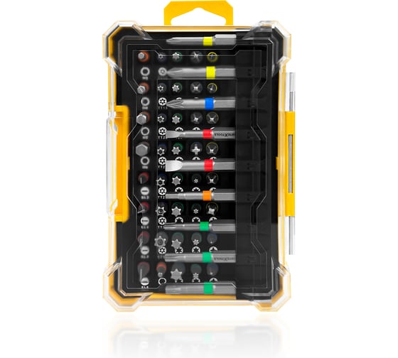 Набор бит Vertextools 50 предметов, адаптер, S2 0033-50-2