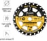 Диск пильный RAGE Furious Wood&Nails 165 мм 24 зуба посадка 20 мм + кольцо 16 мм 594248 1