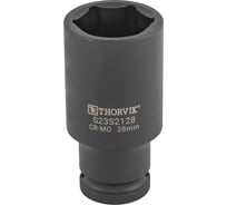 Головка торцевая ударная глубокая Thorvik S23S2128 28 мм, 1/2DR 054438