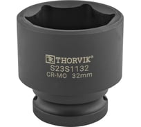 Головка торцевая ударная Thorvik S23S1132 32 мм, 1/2DR 054411