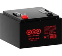 Аккумуляторная батарея литиевая WBR LiFePO4 GPLi24-100-M 24В 100Ач УТ-00002429