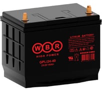 Аккумуляторная батарея литиевая WBR LiFePO4 GPLi24-40 24В 40Ач УТ-00002426