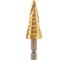 Сверло ступенчатое спиральное H-Tools 4-20мм HSS-G 9ступ. HEX1/4 101051TXHT 2