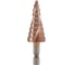 Сверло ступенчатое спиральное H-Tools 4-20мм HSSE-Co5 9ступ. HEX1/4 101051EHT 3