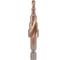 Сверло ступенчатое спиральное H-Tools 4-12мм HSSE-Co5 5ступ. HEX1/4 101050-9EHT 2