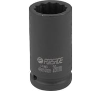 Головка ударная глубокая 12-гранная Forsage 28 мм, 3/4DR F-46810028(59005)
