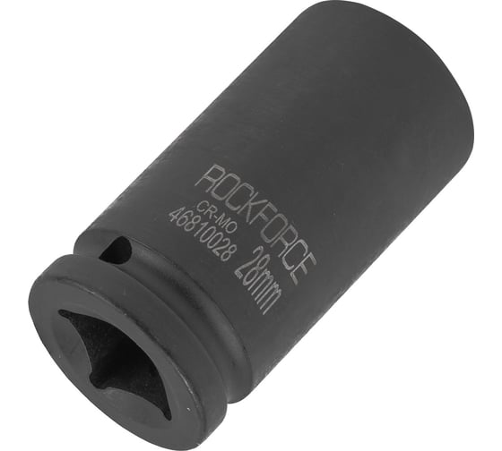 Головка ударная глубокая 12-гранная Rockforce 28 мм, 3/4DR RF-46810028(59036)