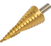 Сверло ступенчатое стандарт SKOLE (SS1) 4-32мм витое 1шт/уп SS1-432V