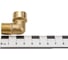 Уголок резьба наружная и внутренняя 3/8 латунь Pegas pneumatic 4310 3