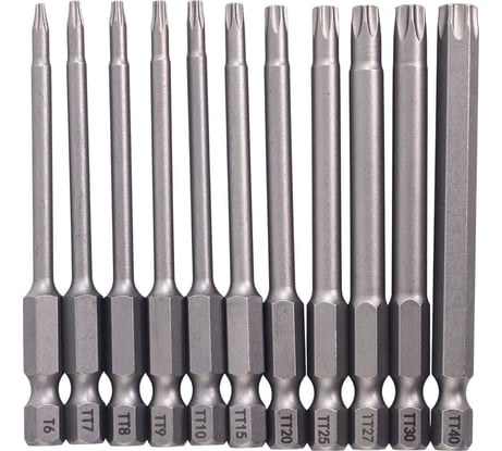 Набор бит VIRA TORX 75 мм 11 шт 303241