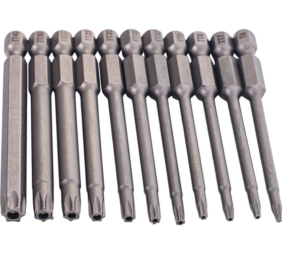 Набор бит VIRA TORX 75 мм 11 шт 303241