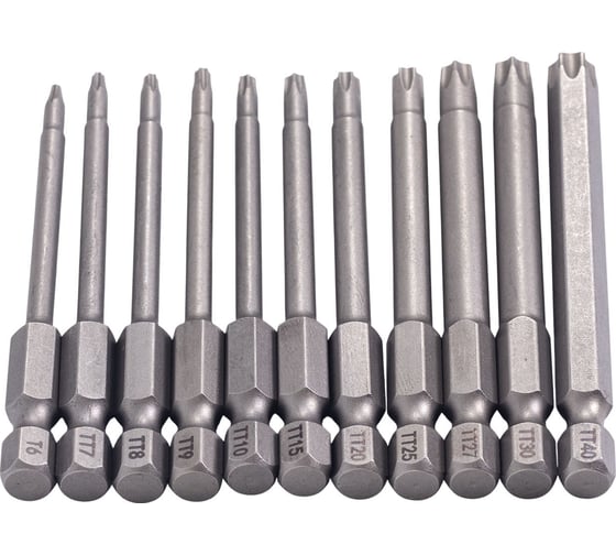 Набор бит VIRA TORX 75 мм 11 шт 303241