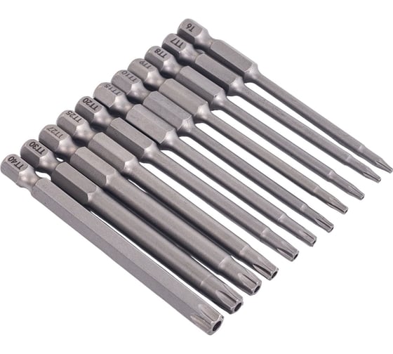 Набор бит VIRA TORX 75 мм 11 шт 303241
