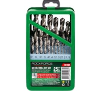 Набор сверл по металлу Rockforce 25 предметов RF-924U1(49865)