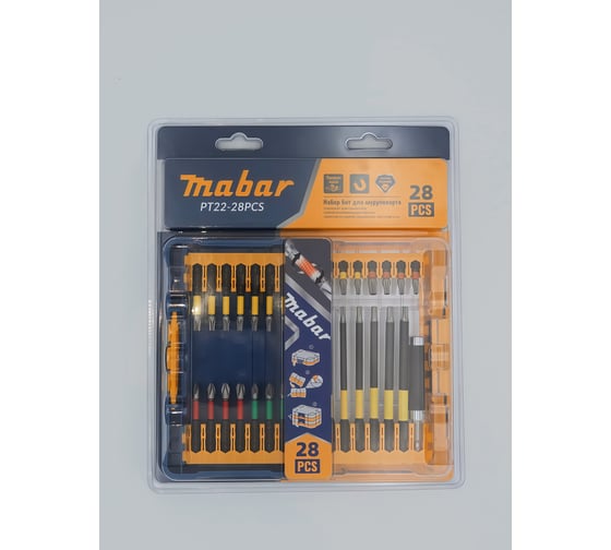 Набор бит MABAR PT22-28PCS