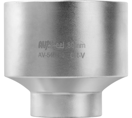 Головка шестигранная (80 мм; 1"DR) AV Steel AV-540080
