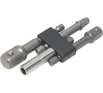 Набор адаптеров-переходников AIST 1/4, 3/8, 1/2 под шуруповерт для головок и бит 10211004 00-00026644