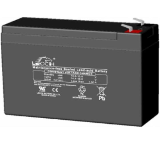 Аккумуляторная батарея Leoch DJW12-5.0 12В 5 Ач УТ-00001270 1