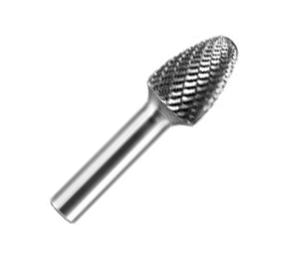 Бор-фреза твердосплавная iGrit SF 12x25x6 DOUBLE CUT SF122506