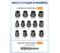 Головки-экстракторы для поврежденных болтов/гаек Partner набор 14 предметов PA-1321S(65734) 3